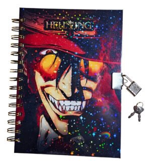 D_NQ_NP_2X_601739-MLC95184327723_102025-F Hellsing Diario De Vida Holografico Con Candado Y Llaves Holográfico