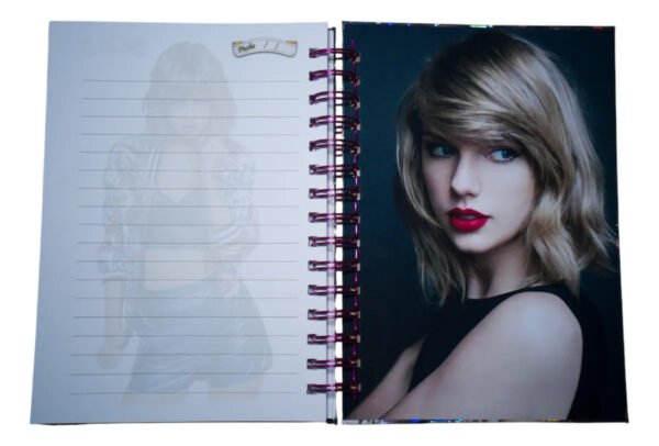 Taylor Swift Agenda Holográfica Con Tapas Duras