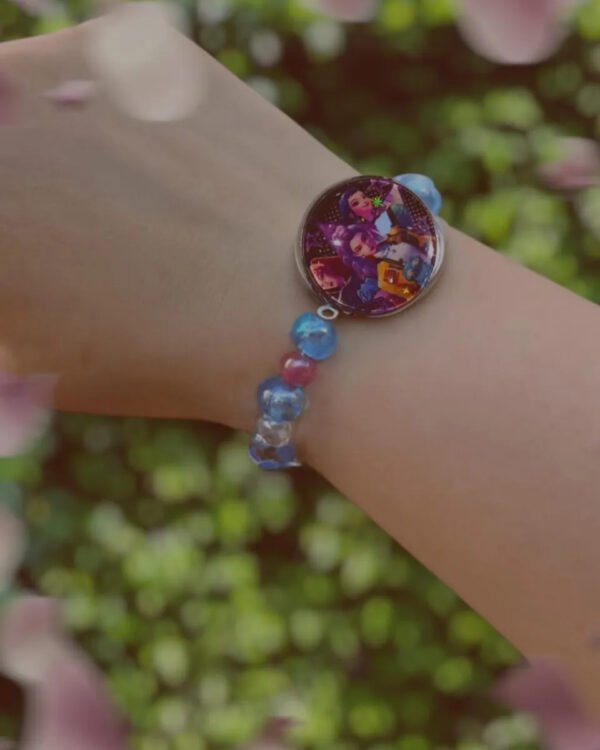 Las Guerreras K-pop Set Pulsera Collar Anillo Bisuteria