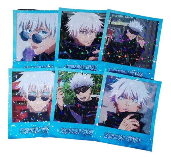 D_NQ_NP_2X_613242-MLC76782519679_062024-F Gojo Satoru Pack Holografico Cuaderno Anime