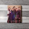 Backstreet Boys Cuaderno Holográfico Hojas Con Esquelas Holográfico