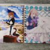 D_NQ_NP_2X_627544-MLC52584339247_112022-F Violet Evergarden Cuaderno Holográfico Con Esquelas Anime