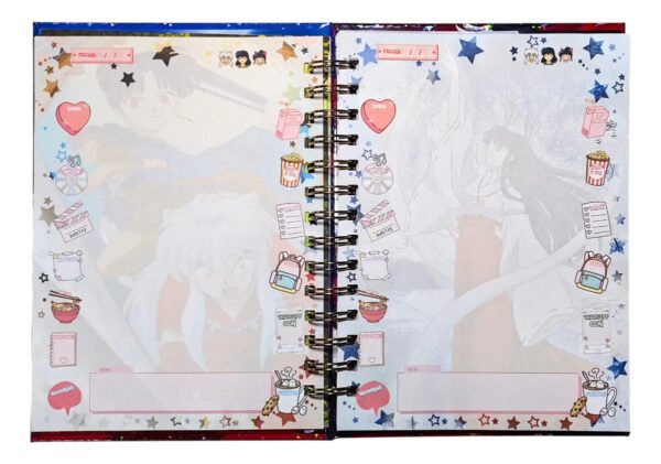 D_NQ_NP_2X_628797-MLC98748381630_112025-F Inuyasha Agenda Holografica 2026/2027 +stickers