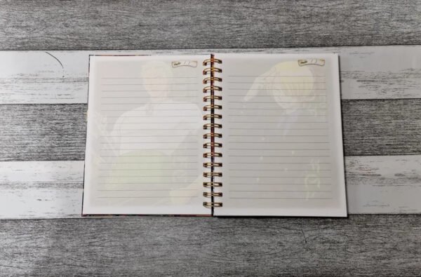One Piece Cuaderno Holográfico Con Esquelas Anime Luffy Zoro