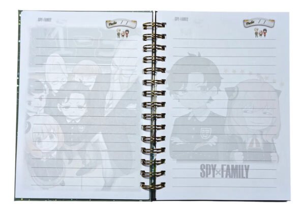 Spy X Family Cuaderno Holográfico Con Esquelas Anime