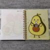 D_NQ_NP_2X_649459-MLC51205648026_082022-F Palta Cuaderno Holográfico Con Esquelas Aguacate Kawaii