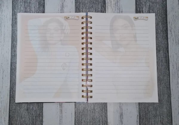 Dua Lipa Cuaderno Holográfico Con Esquelas Agenda Dualipa