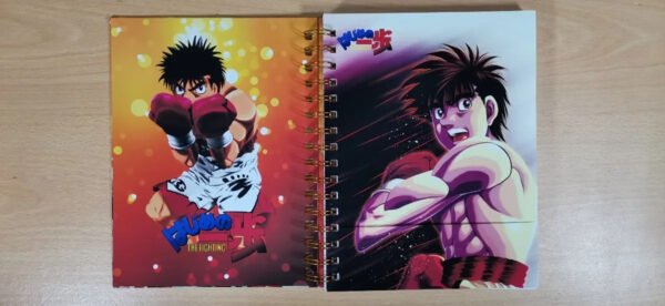 D_NQ_NP_2X_653241-MLC49857168224_052022-F Hajime No Ippo Cuaderno Holográfico Anime Espiritu De Lucha