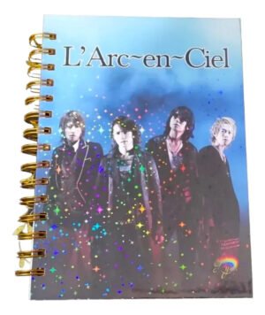 D_NQ_NP_2X_656197-MLC75818362862_042024-F L'arc~en~ciel Cuaderno Holográfico Con Esquelas Larc En Ciel