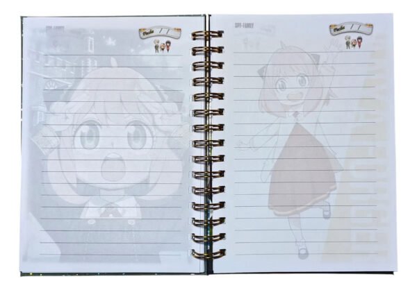 Spy X Family Cuaderno Holográfico Con Esquelas Anime