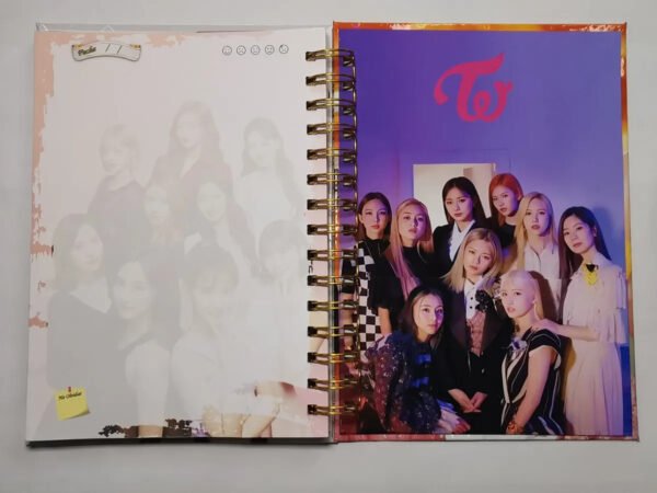 D_NQ_NP_2X_662672-MLC52173507006_102022-F Twice Agenda Holografica Con Diseño K Pop Cuaderno