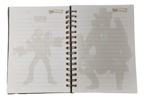 Skibidi Toilet Pack Holográfico Cuaderno Y Mas