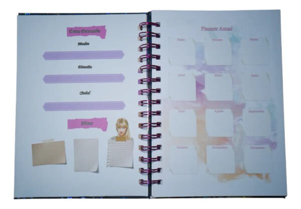 D_NQ_NP_2X_668494-MLC81003586475_112024-F Taylor Swift Diario De Vida Con Candado