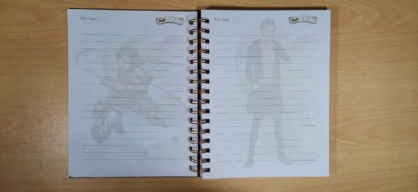 Eren Jaeger Cuaderno Holográfico Shingeki No Kyojin Anime