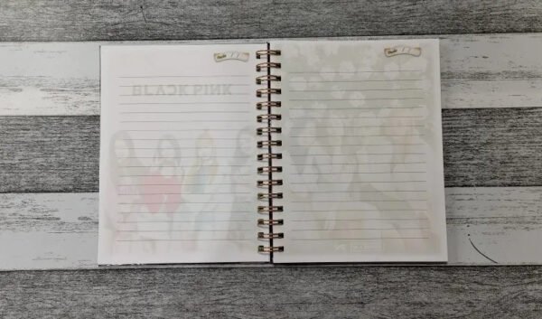 D_NQ_NP_2X_675207-MLC51672721545_092022-F Blackpink Cuaderno Holográfico Con Esquelas K-pop Black Pink