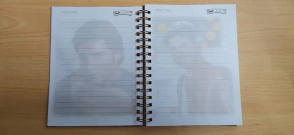 Chayanne Cuaderno Tapas Duras Holográficas Con Esquelas