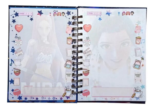 Las Guerreras Kpop Agenda Con Juegos Y Póster