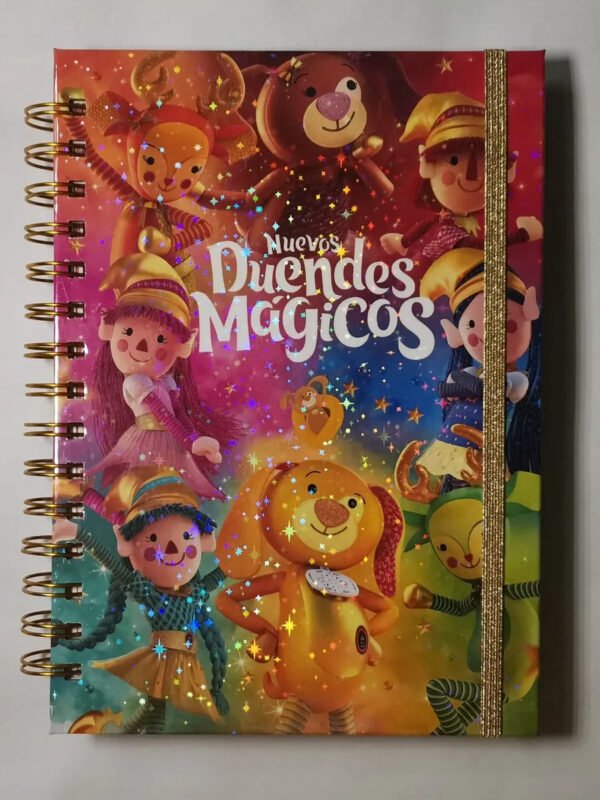 D_NQ_NP_2X_680389-MLC52561252447_112022-F Duendes Mágicos Pack Holográfico Agenda Y Más