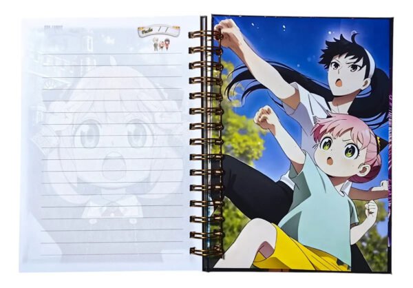 Spy X Family Cuaderno Holográfico Con Esquelas Anime