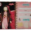 Nezuko Diario De Vida Con Candado Holografico