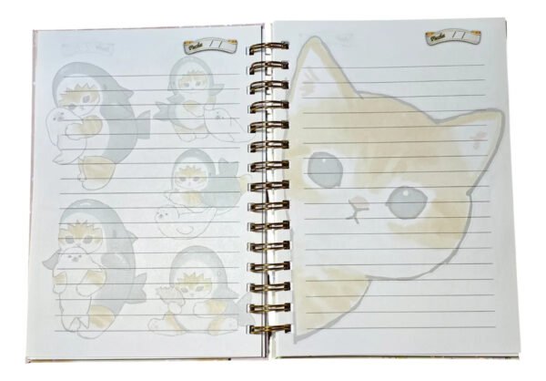 Mofusand Pack Holografico Cuaderno Anime