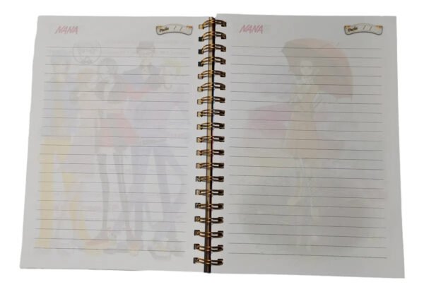 Nana Anime Cuaderno Grande B5 Holografico + Elastico Ai Yazawa