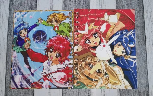 D_NQ_NP_2X_692526-MLC51563860470_092022-F Las Guerreras Mágicas Cuaderno Holográfico Esquelas Anime