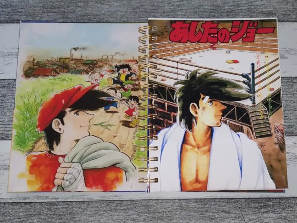 Ashita No Joe Cuaderno Holográfico Con Esquelas Anime Manga