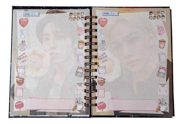 Stray Kids Agenda 2026/27 - 18 Cards Holograficas + Poster