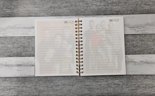 Backstreet Boys Cuaderno Holográfico Hojas Con Esquelas Holográfico