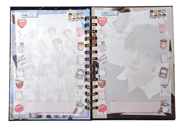 Stray Kids Agenda 2026/27 - 18 Cards Holograficas + Poster