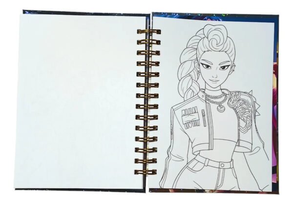 Las Guerreras Kpop Agenda Holografica Con Esquelas Y Sticker