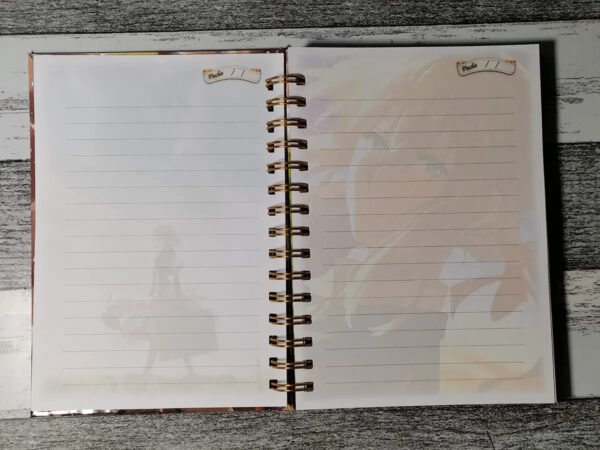 D_NQ_NP_2X_713530-MLC52584221985_112022-F Violet Evergarden Cuaderno Holográfico Con Esquelas Anime