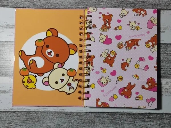 Rilakkuma Pack Holográfico Cuaderno Anime
