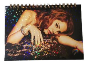 Lana Del Rey Planner Holográfico Semanal 52 Hojas Anual