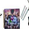 Hunter X Hunter Cuaderno Holográfico Con Esquelas Anime