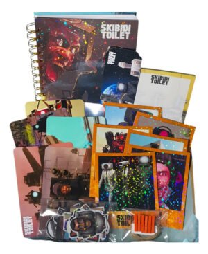 Skibidi Toilet Pack Holográfico Cuaderno Y Mas