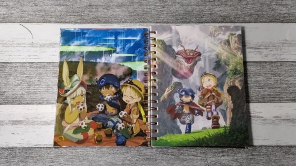 Made In Abyss Cuaderno Holográfico Con Esquelas Anime