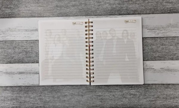 Backstreet Boys Cuaderno Holográfico Hojas Con Esquelas Holográfico