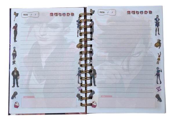 Vi Arcane Agenda Efecto Glitter Violet X Caitlyn Caitvi Jinx