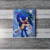 Cuaderno Sonic Holográfico Anime / Agenda Video Juegos Gamer