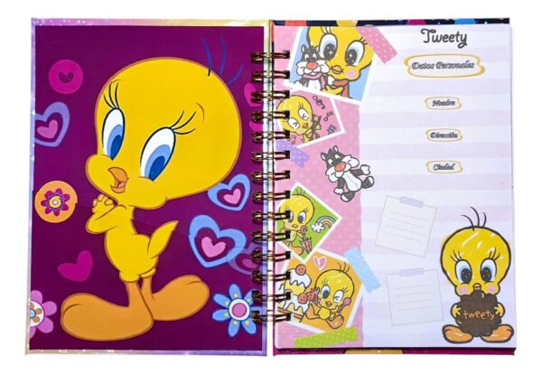 Piolin Agenda Holografica Con Esquelas Twity