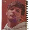 Louis Tomlinson Cuaderno Holográfico Con Esquelas