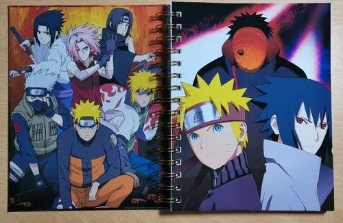 D_NQ_NP_2X_745636-MLC49605931353_042022-F Naruto Cuaderno Holografico Anime Manga