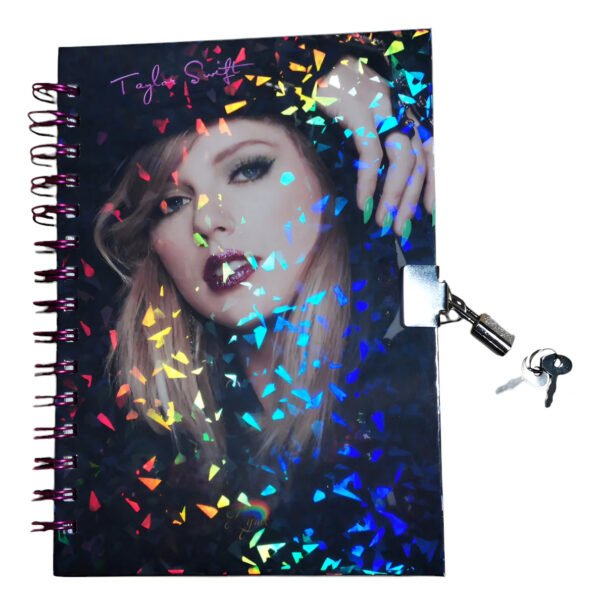 D_NQ_NP_2X_748587-MLC89551010486_082025-F Taylor Swift Diario De Vida Con Candado