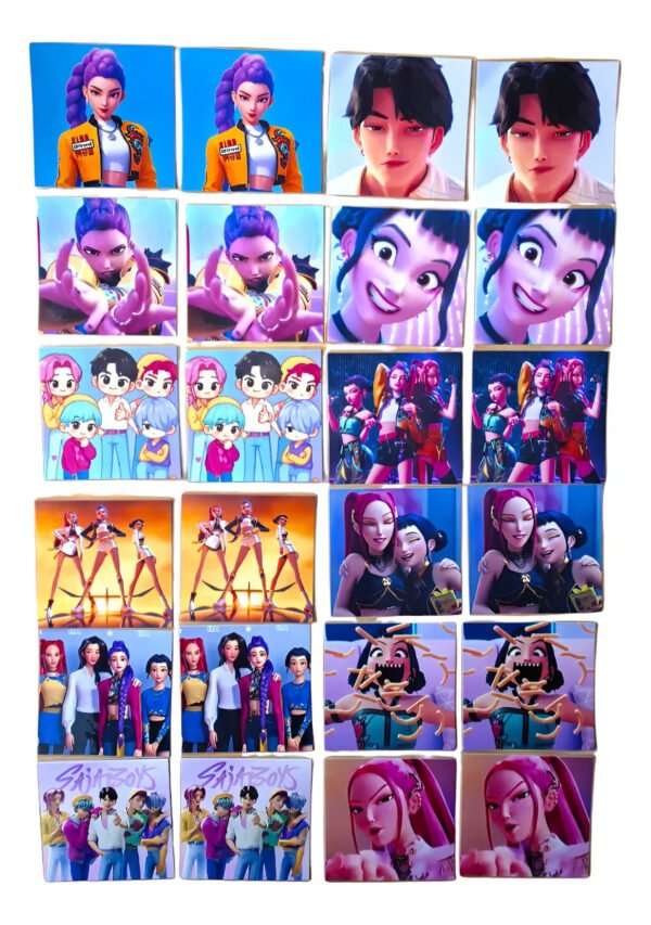 D_NQ_NP_2X_748703-MLC97206223146_112025-F Las Guerreras K-pop Pack Memorice, Libreta, Tatuajes Y Mas