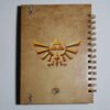 Legend Of Zelda Agenda Tapa Dura Efecto Cuero