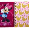 Minnie Mouse Cuaderno Holográfico Con Esquelas Y Bolsillo
