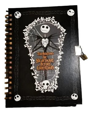 D_NQ_NP_2X_757263-MLC92001587836_092025-F El Extraño Mundo De Jack Diario De Vida Grande B5 Tapa Cuero