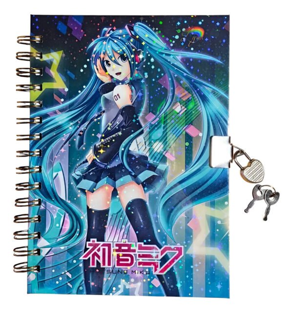 Miku Hatsune Diario De Vida Con Candado